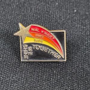 Walmart Sam's Buds We Shine Together Lapel Pin Enamel Corporate